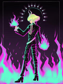 Lio Fotia - Digital Painting (2019)