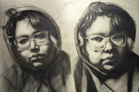 Two Faced - Charcoal