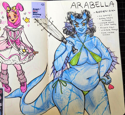 Arabella REDESIGN - Pen and Pencil (2024)