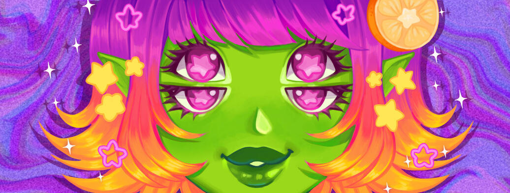 FRUTA - Digital Painting (2025)